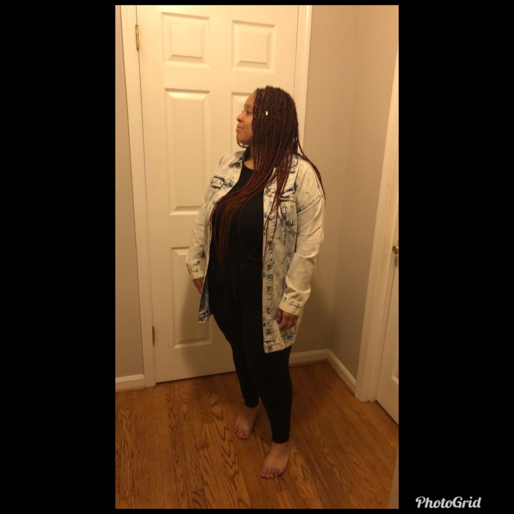 Long jean jacket - Picture 4 of 4